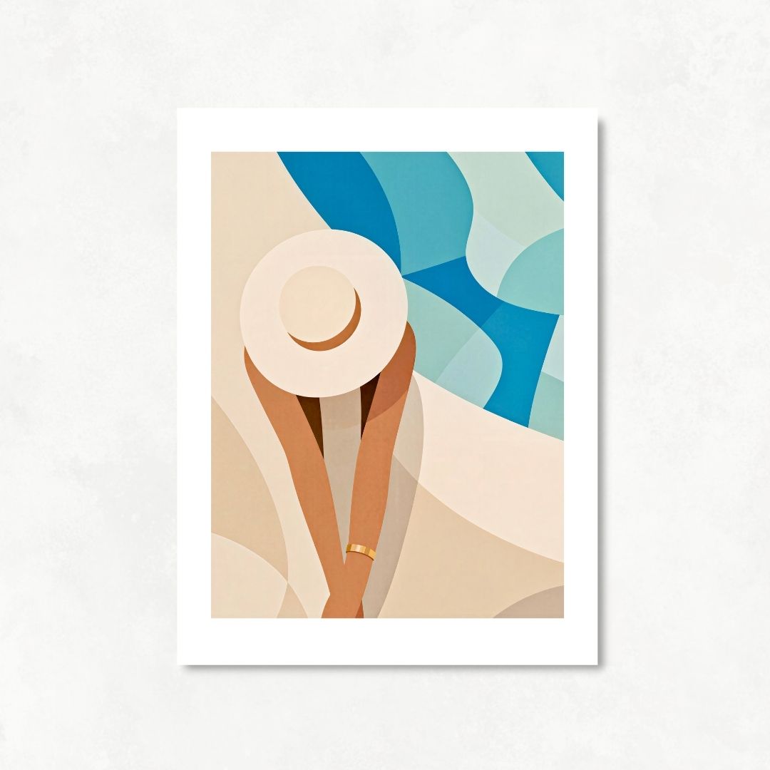 Woman in the Pool