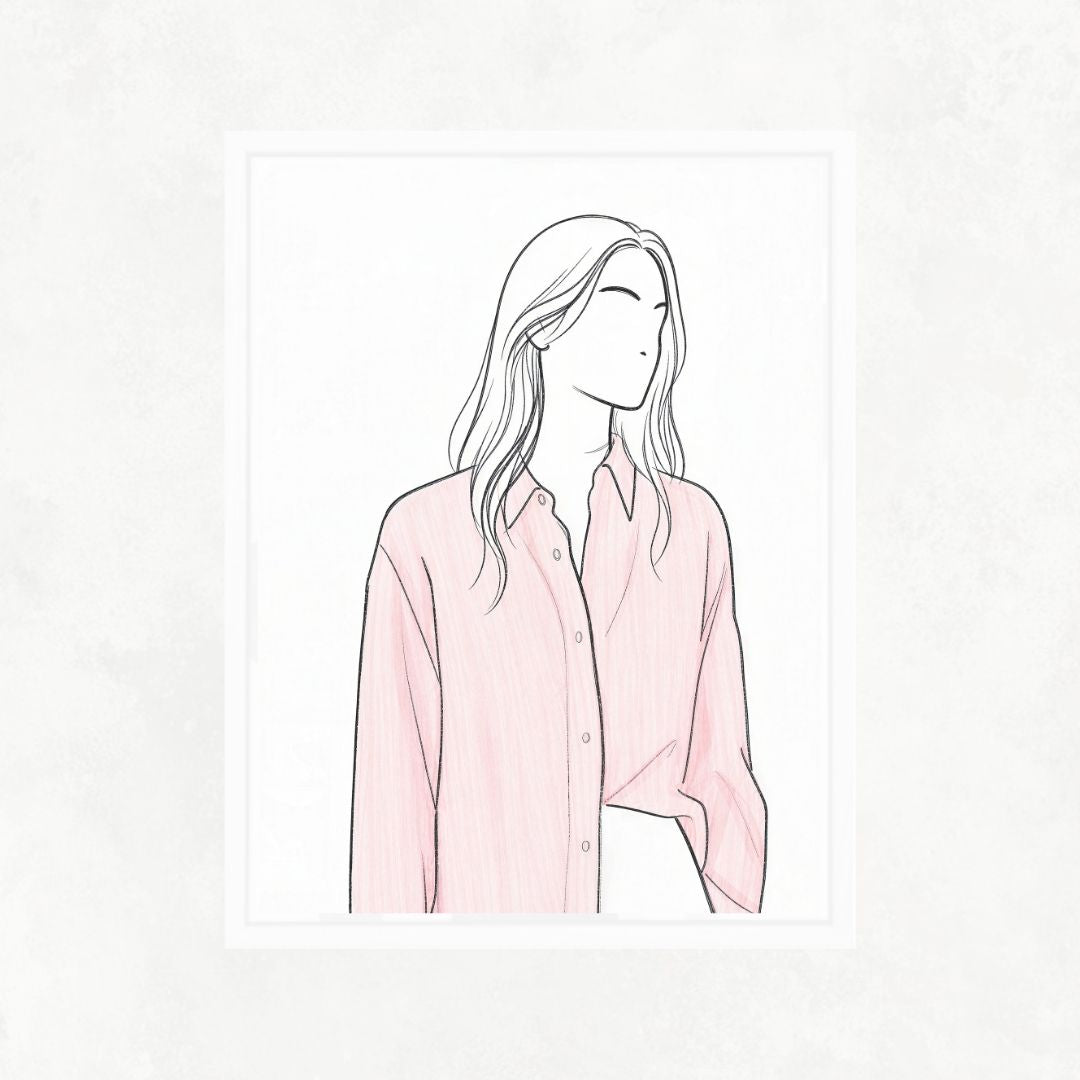 Woman in Pink