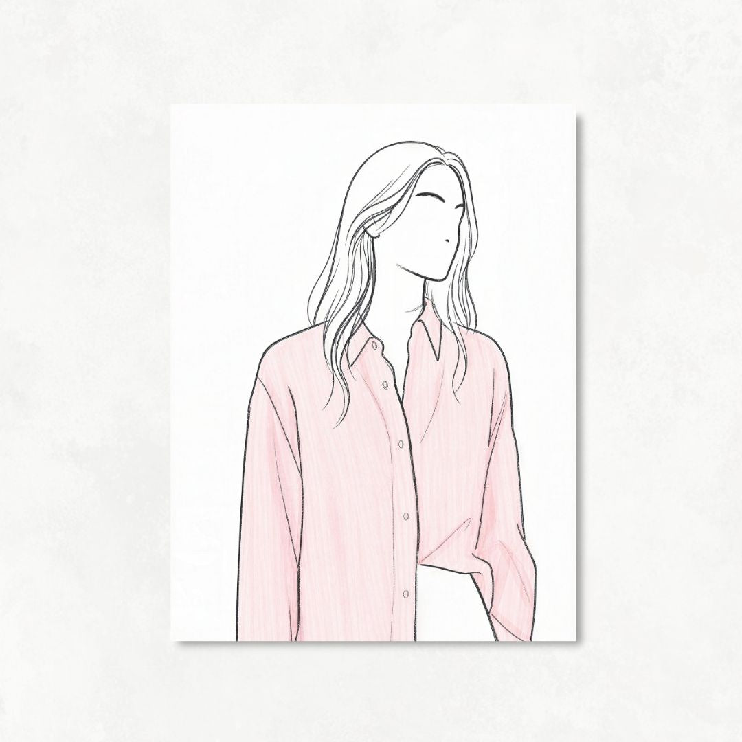 Woman in Pink