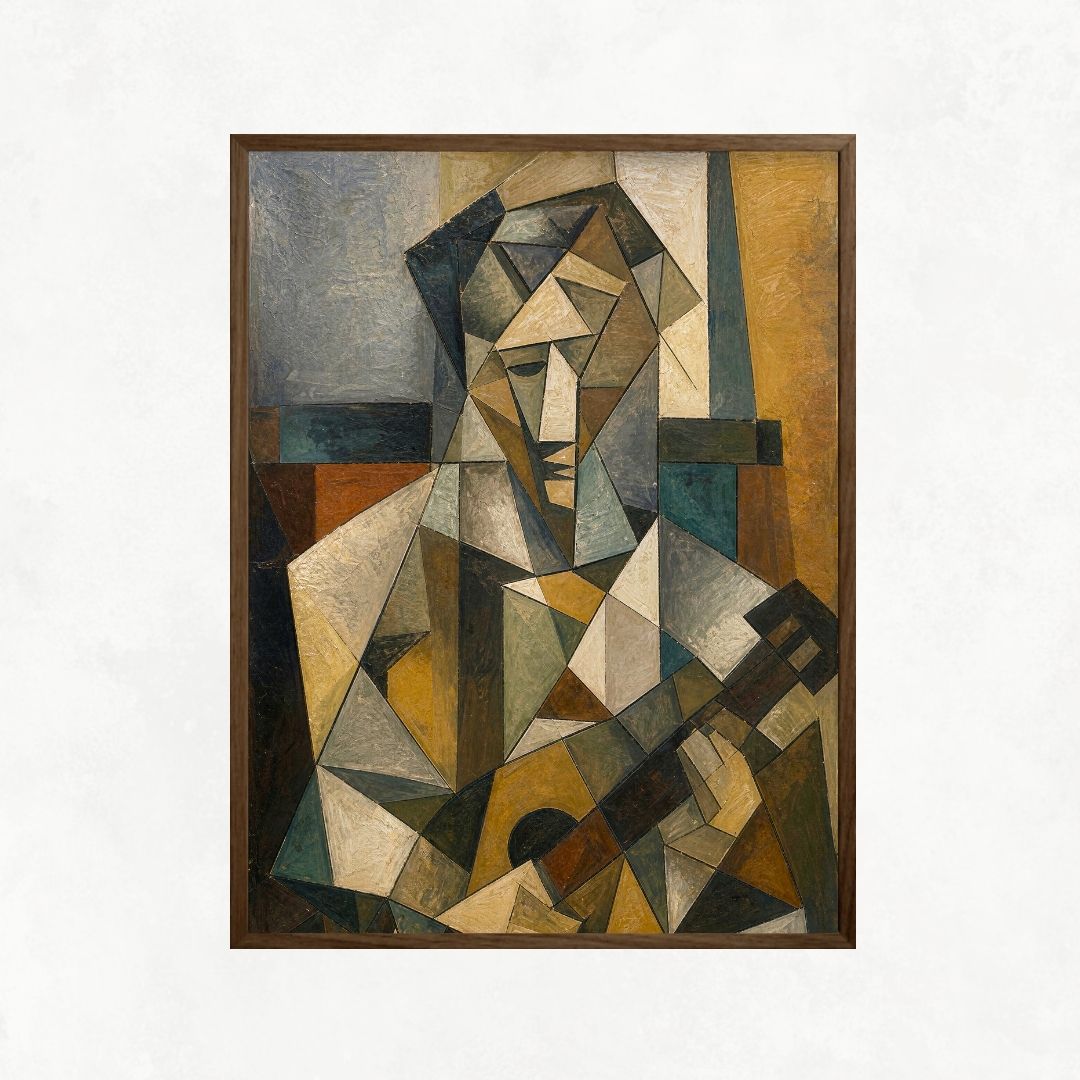 Cubist - Style Face