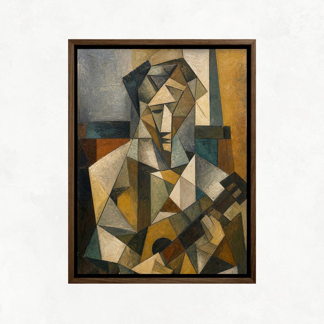 Cubist - Style Face