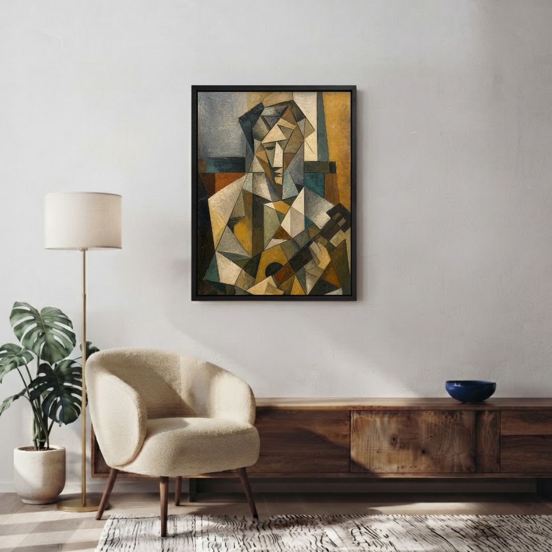 Cubist - Style Face