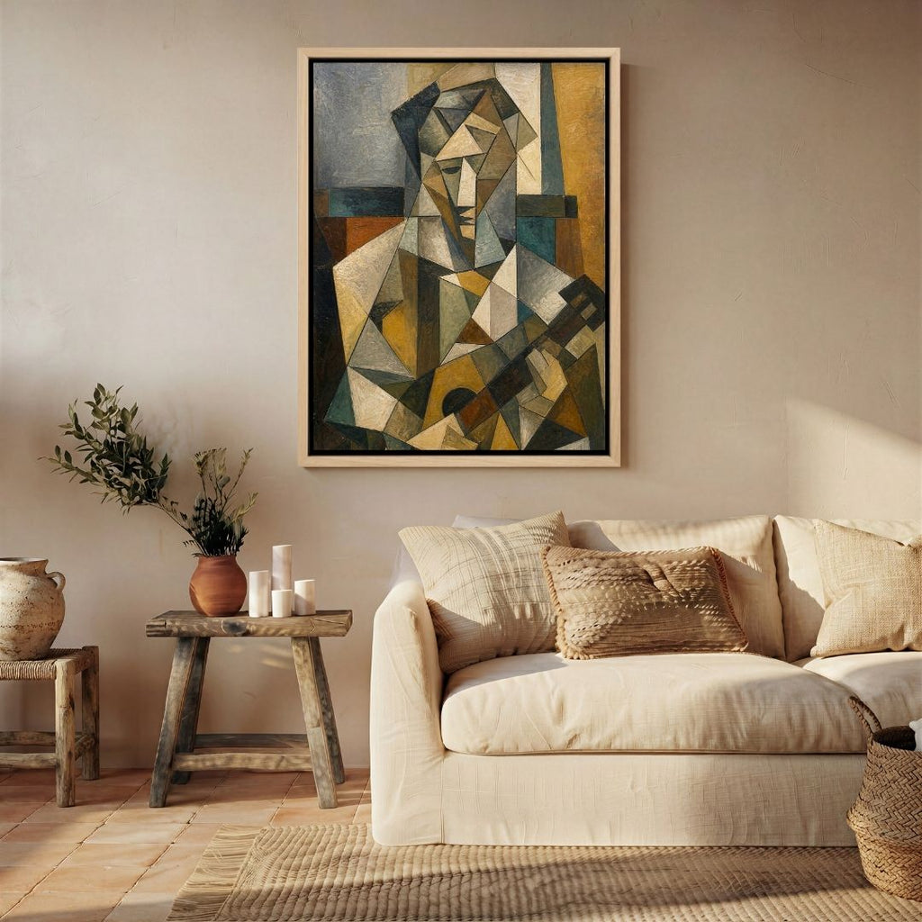 Cubist - Style Face