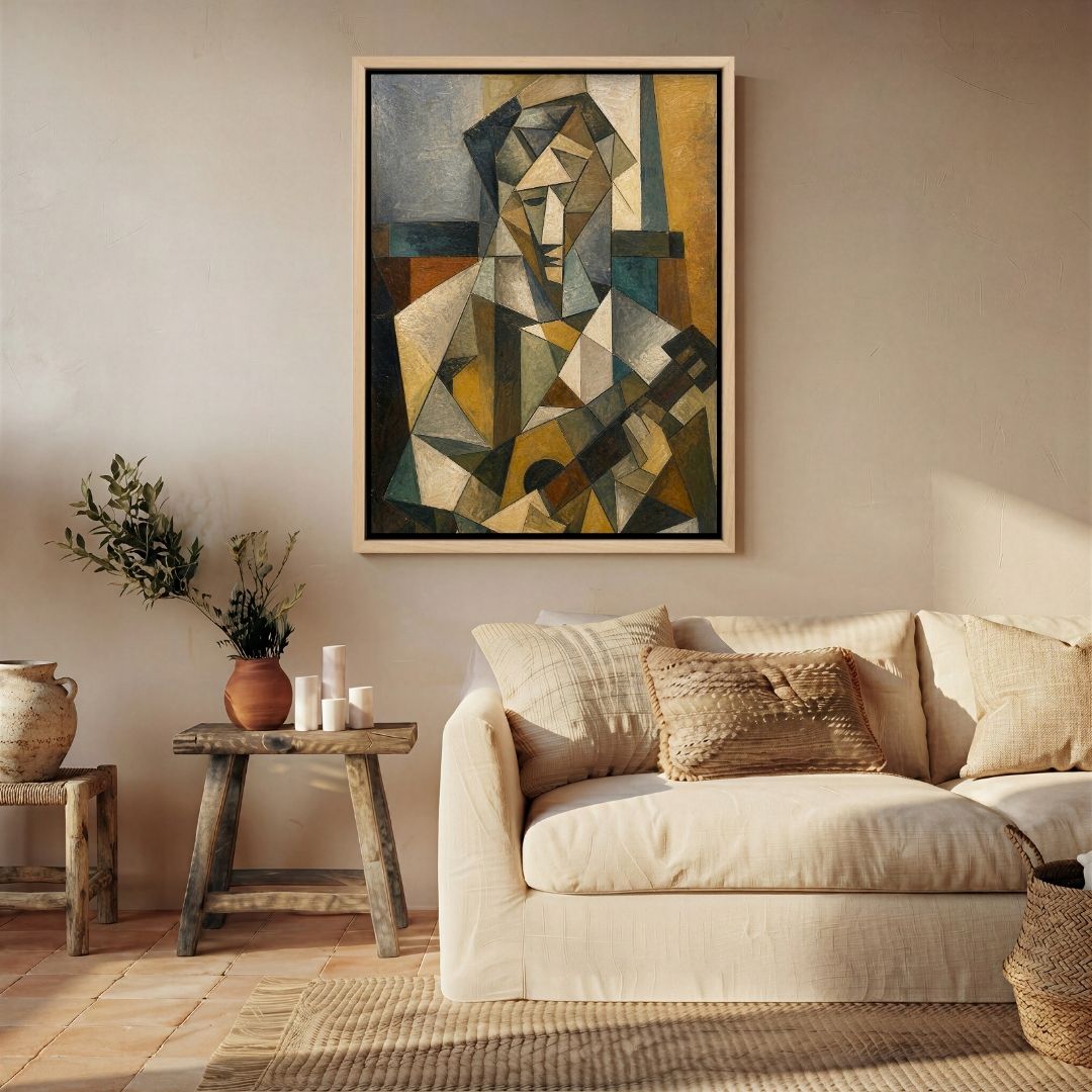 Cubist - Style Face