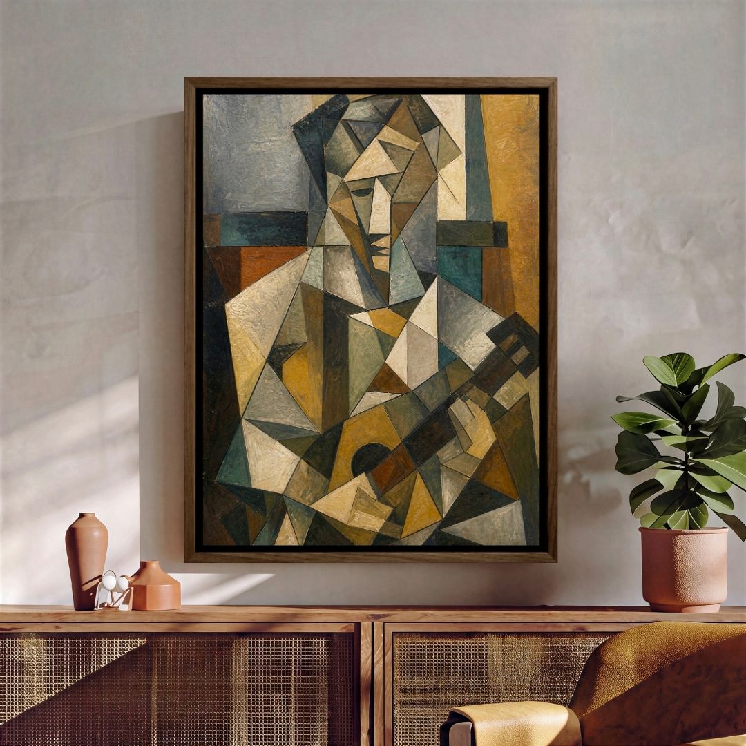 Cubist - Style Face