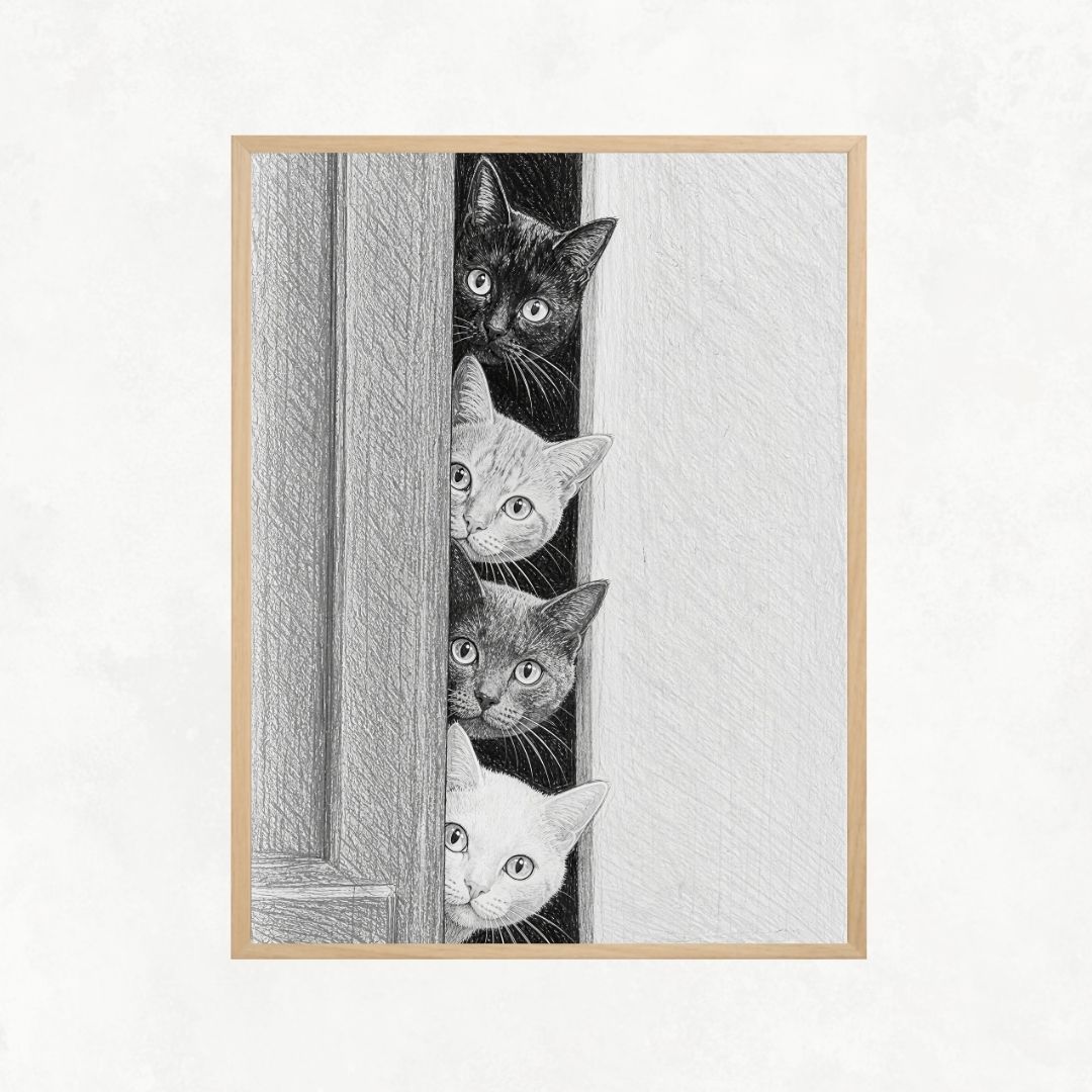 Cats Observing