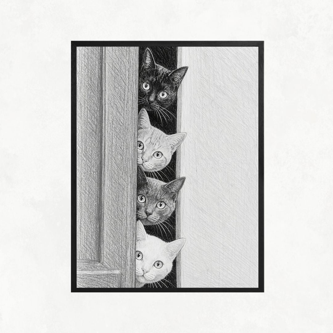 Cats Observing