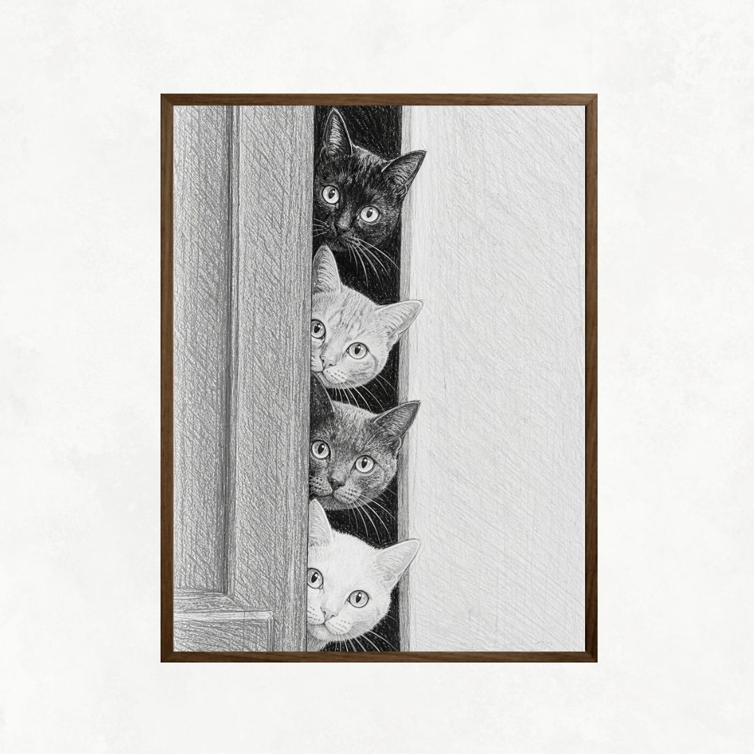 Cats Observing