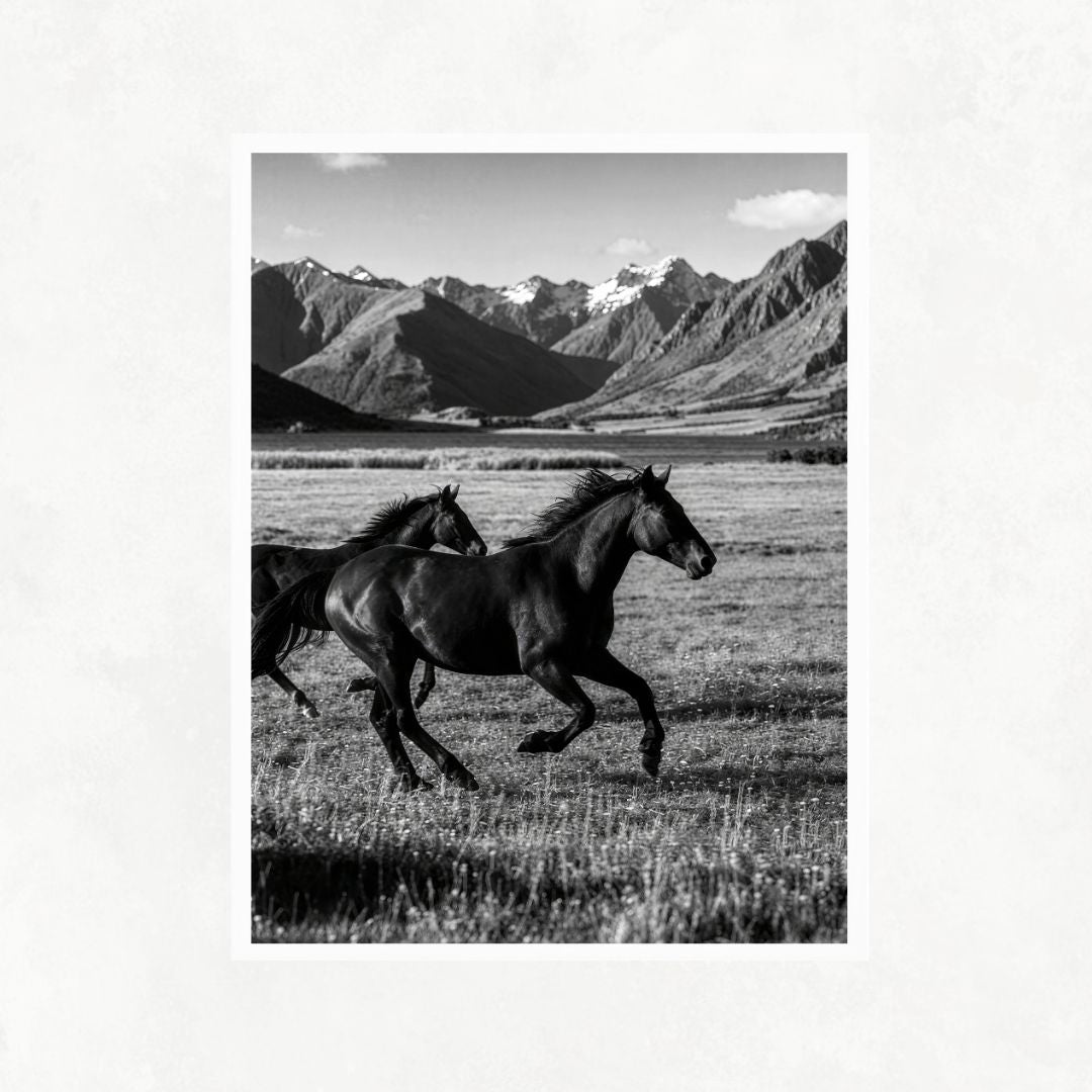 Horses Galloping