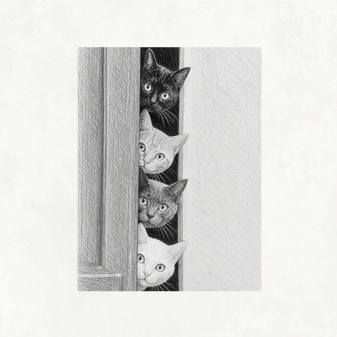 Cats Observing
