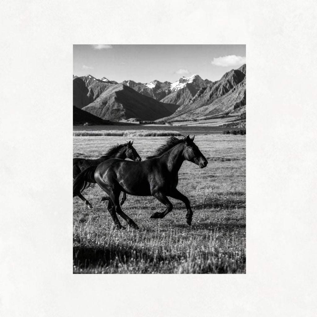 Horses Galloping