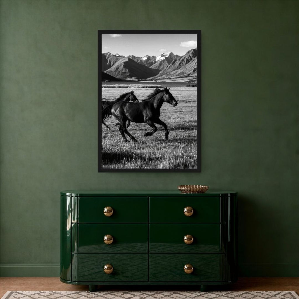 Horses Galloping