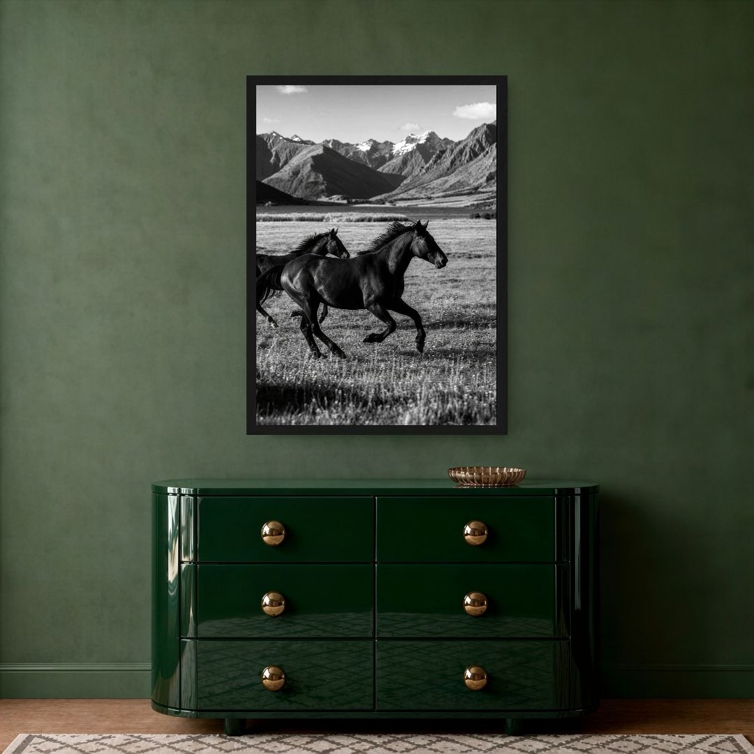 Horses Galloping