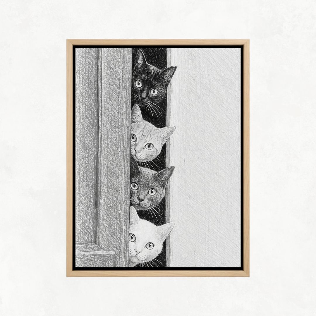 Cats Observing
