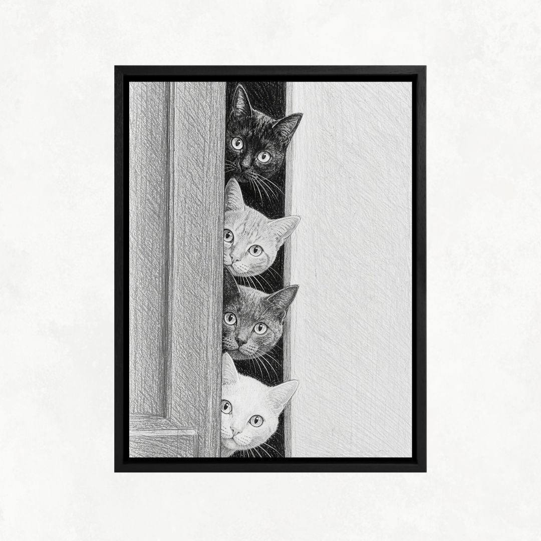 Cats Observing