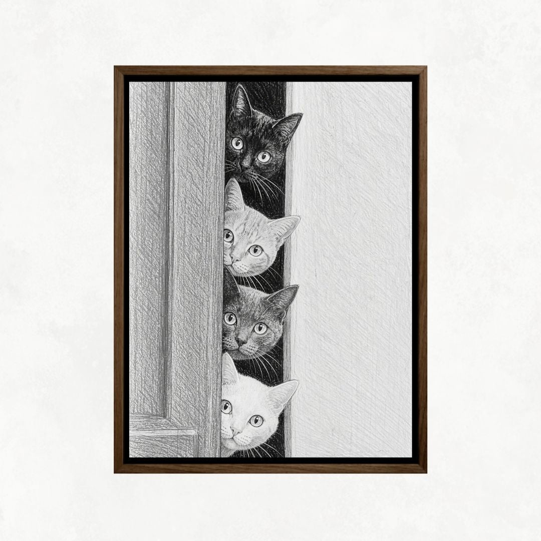 Cats Observing