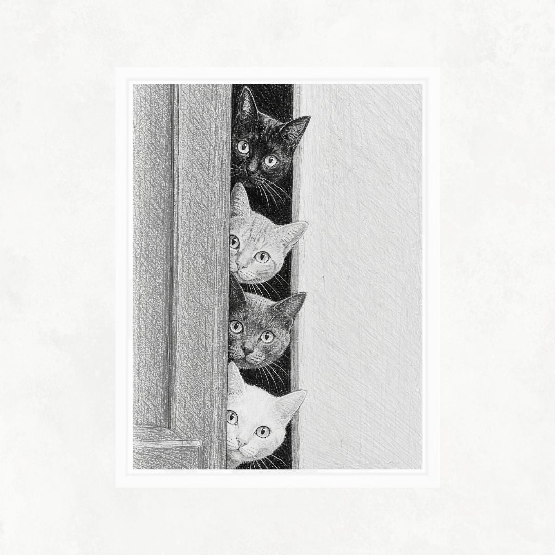 Cats Observing