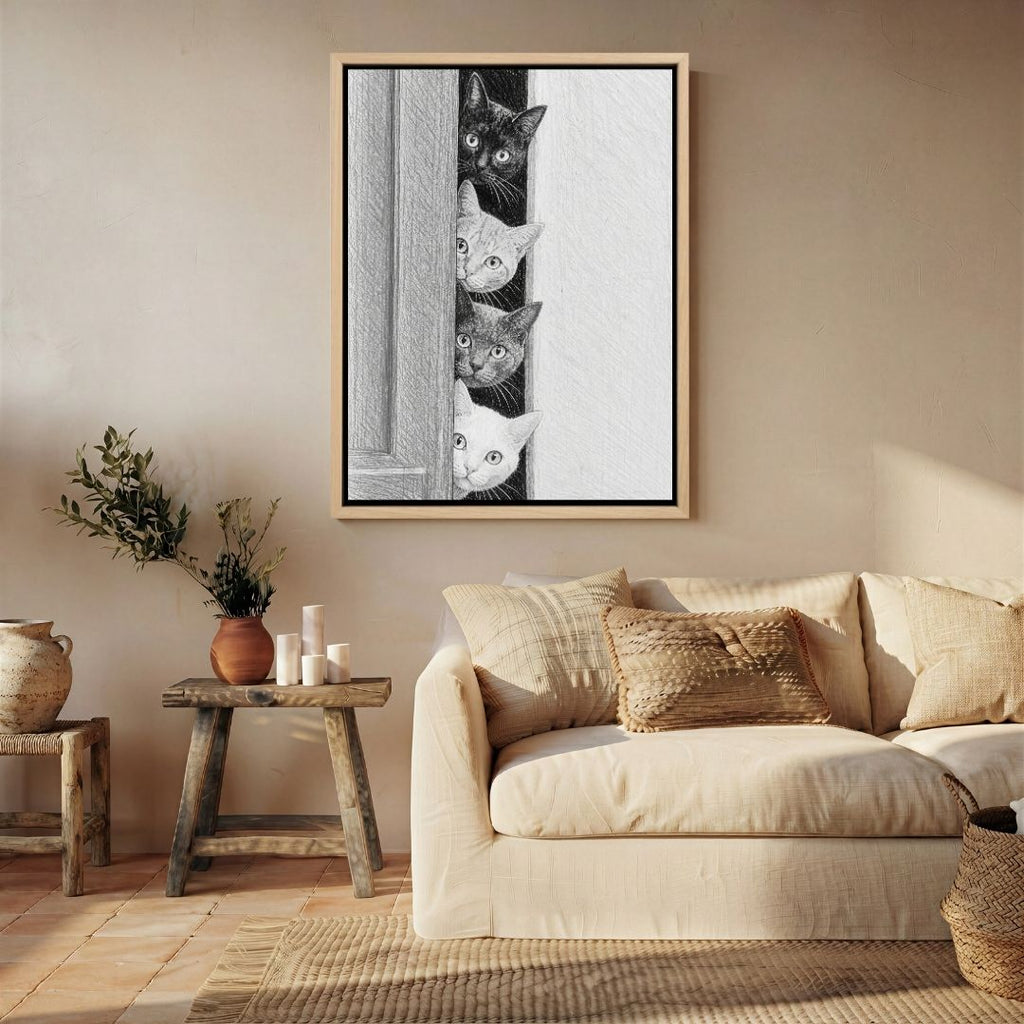 Cats Observing