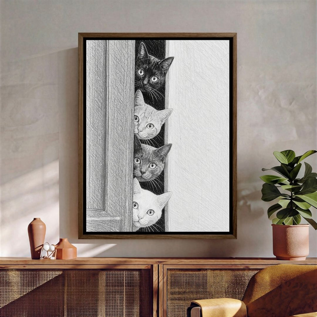 Cats Observing