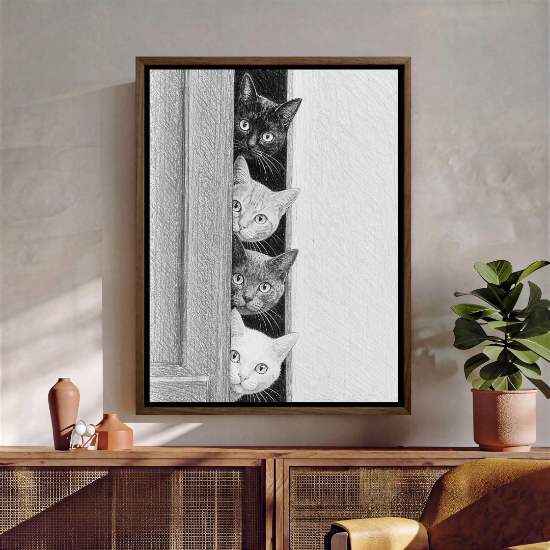 Cats Observing