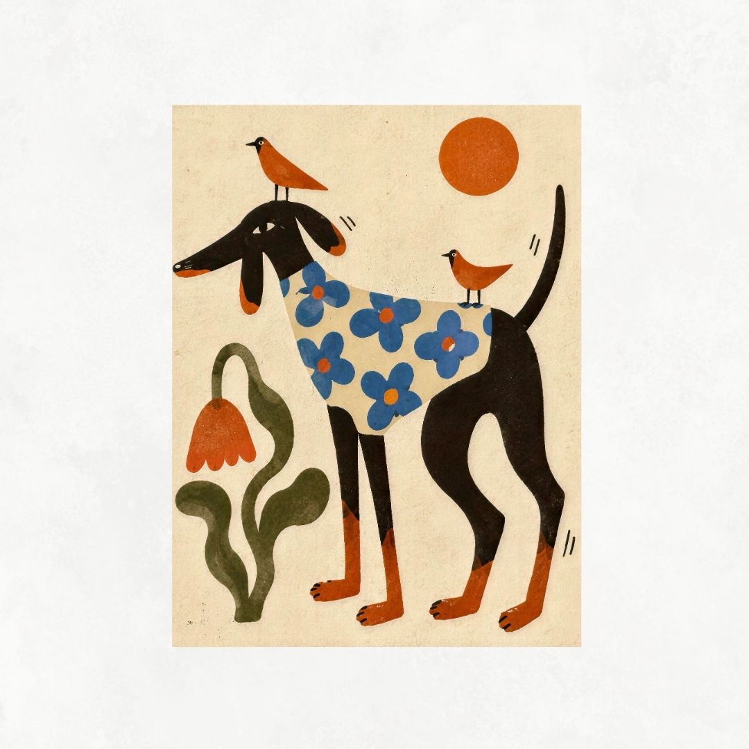 Fashionable Dog