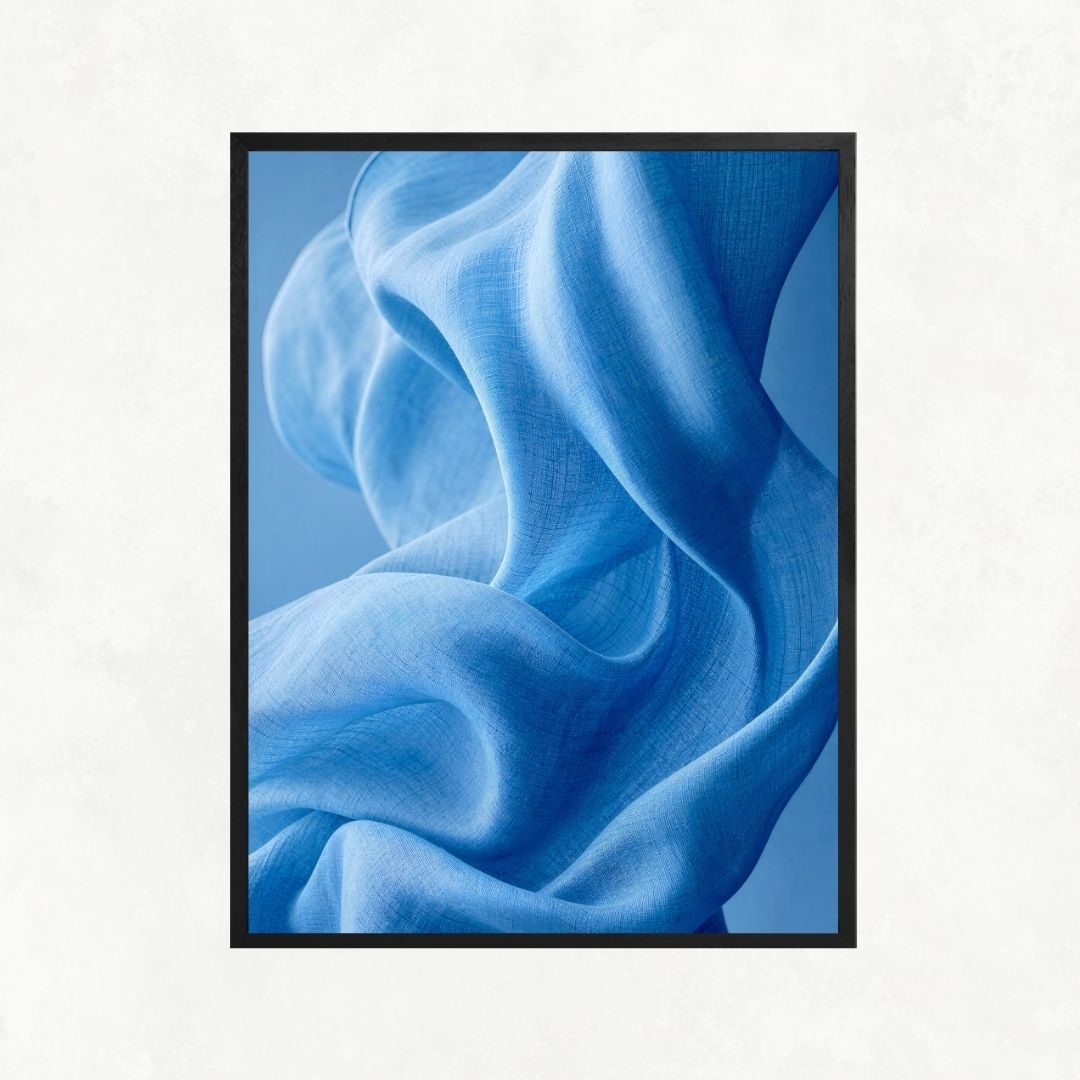 Abstract Blue Shapes