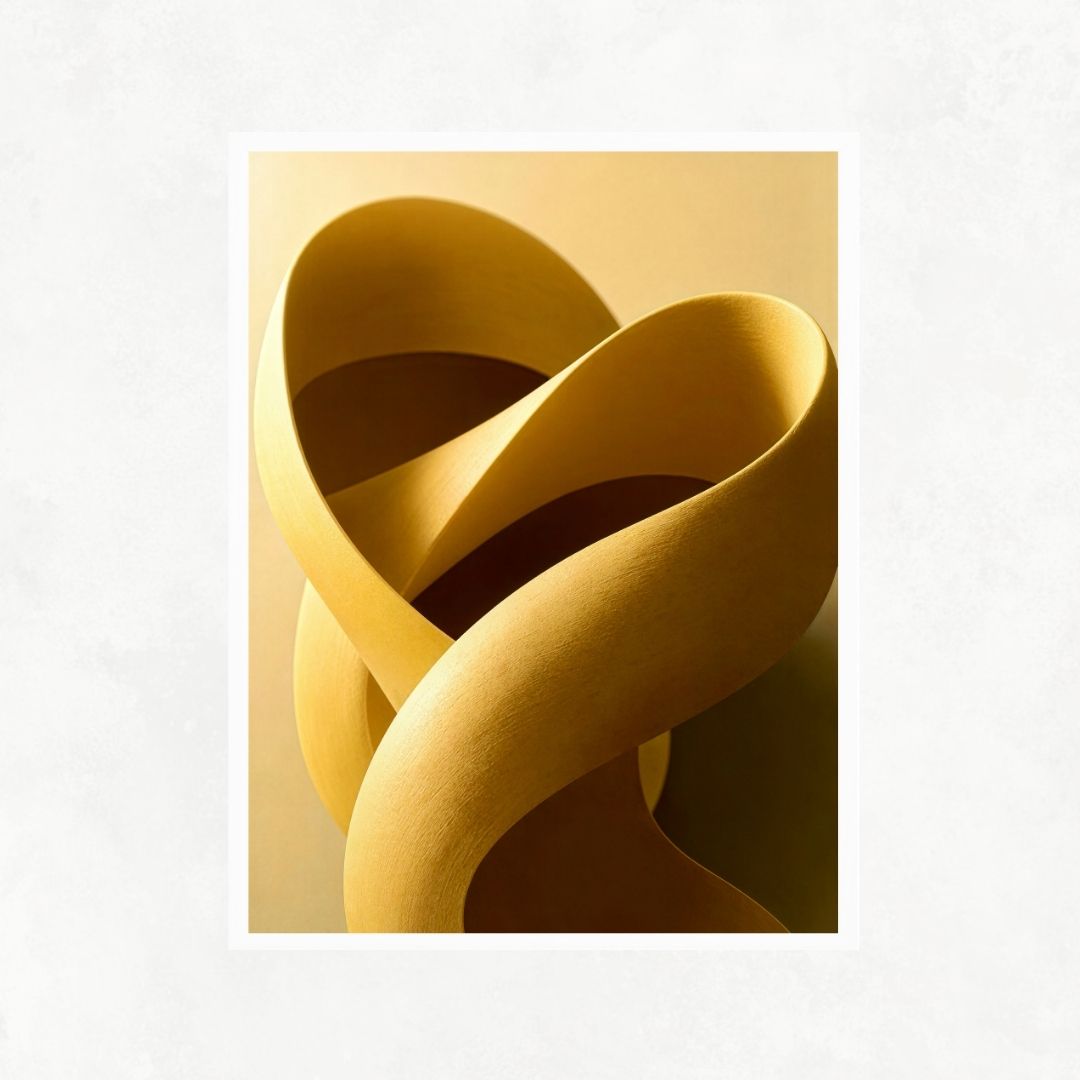 Abstract Yellow Shapes