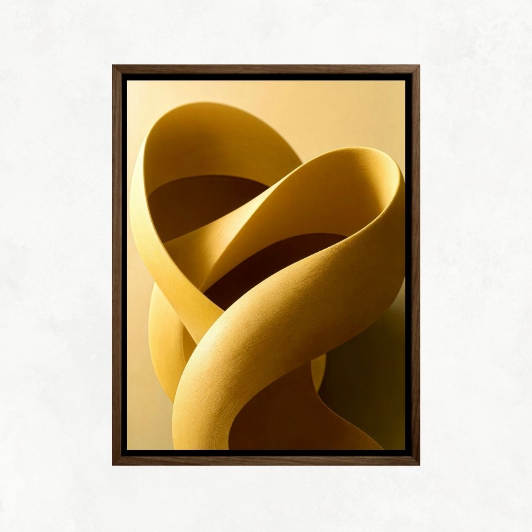 Abstract Yellow Shapes
