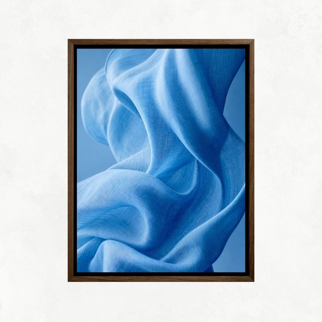 Abstract Blue Shapes