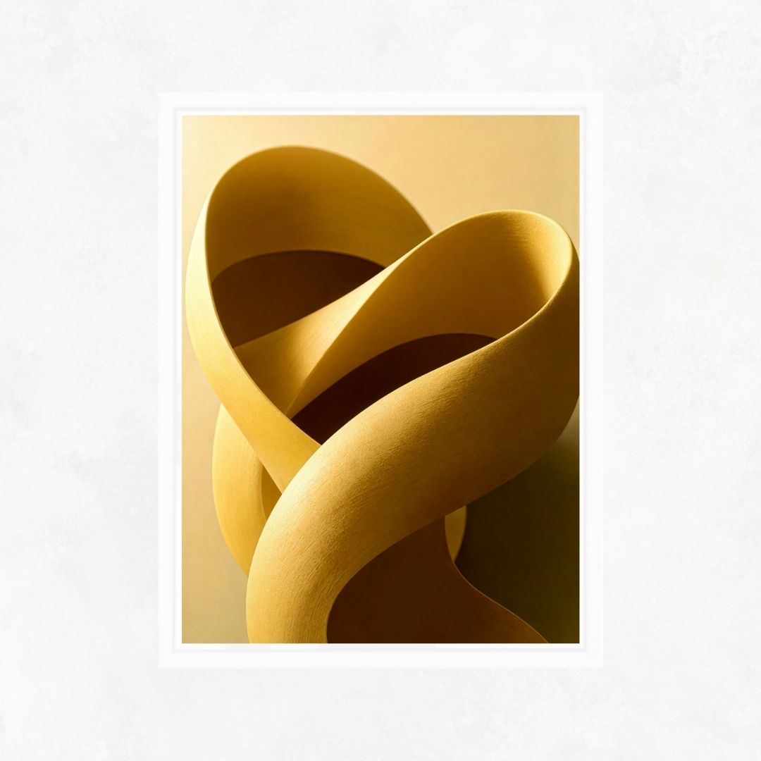 Abstract Yellow Shapes