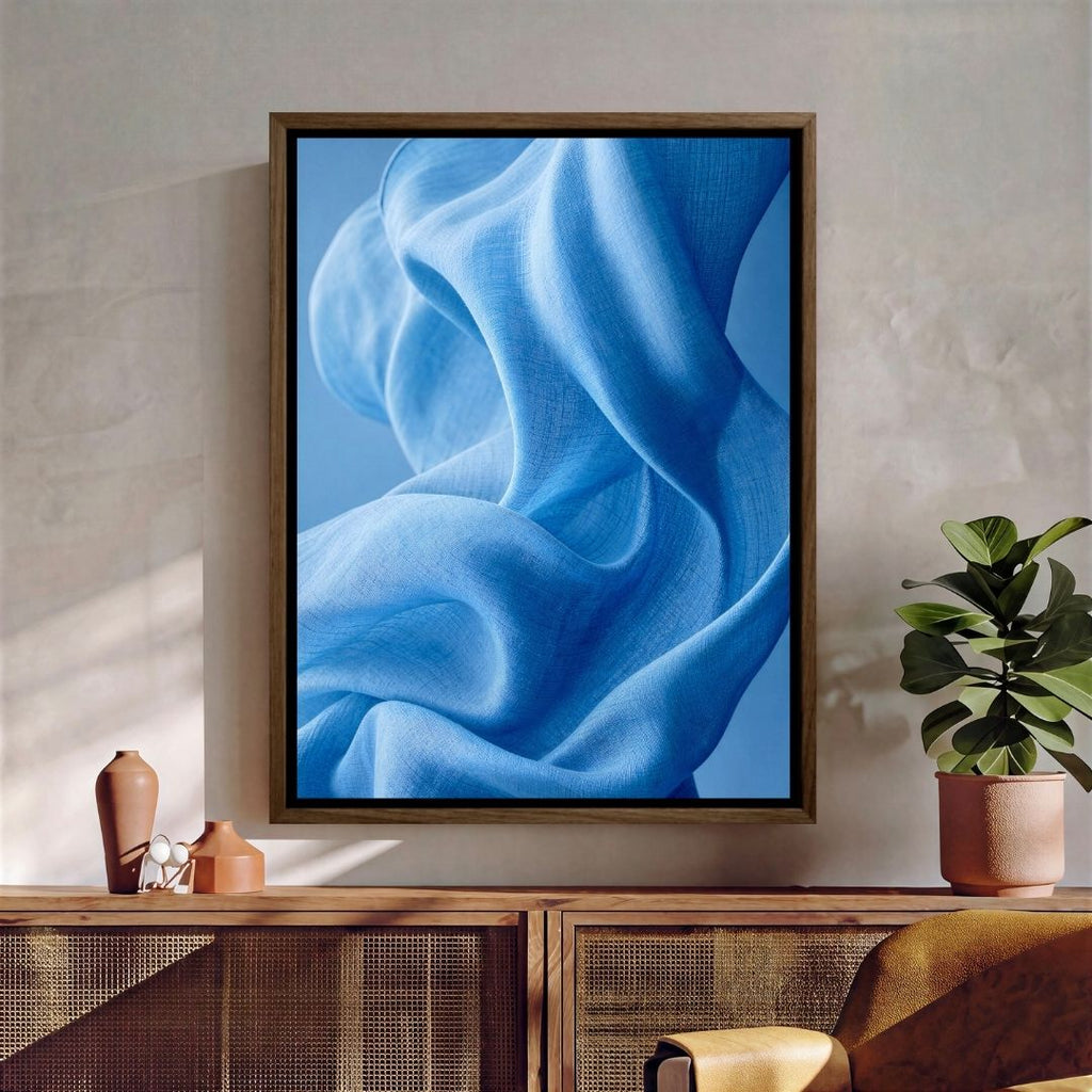 Abstract Blue Shapes