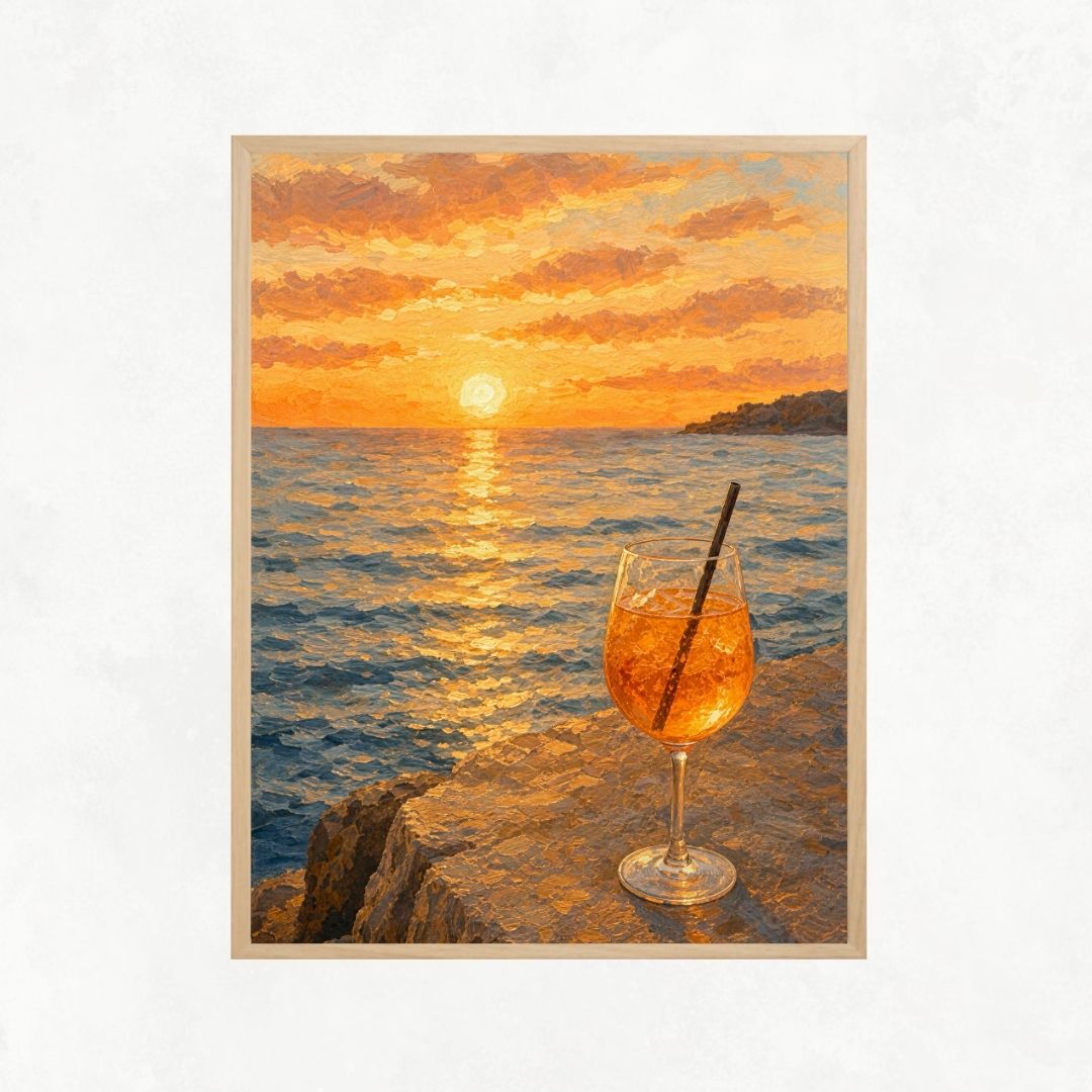 Drink at Sunset