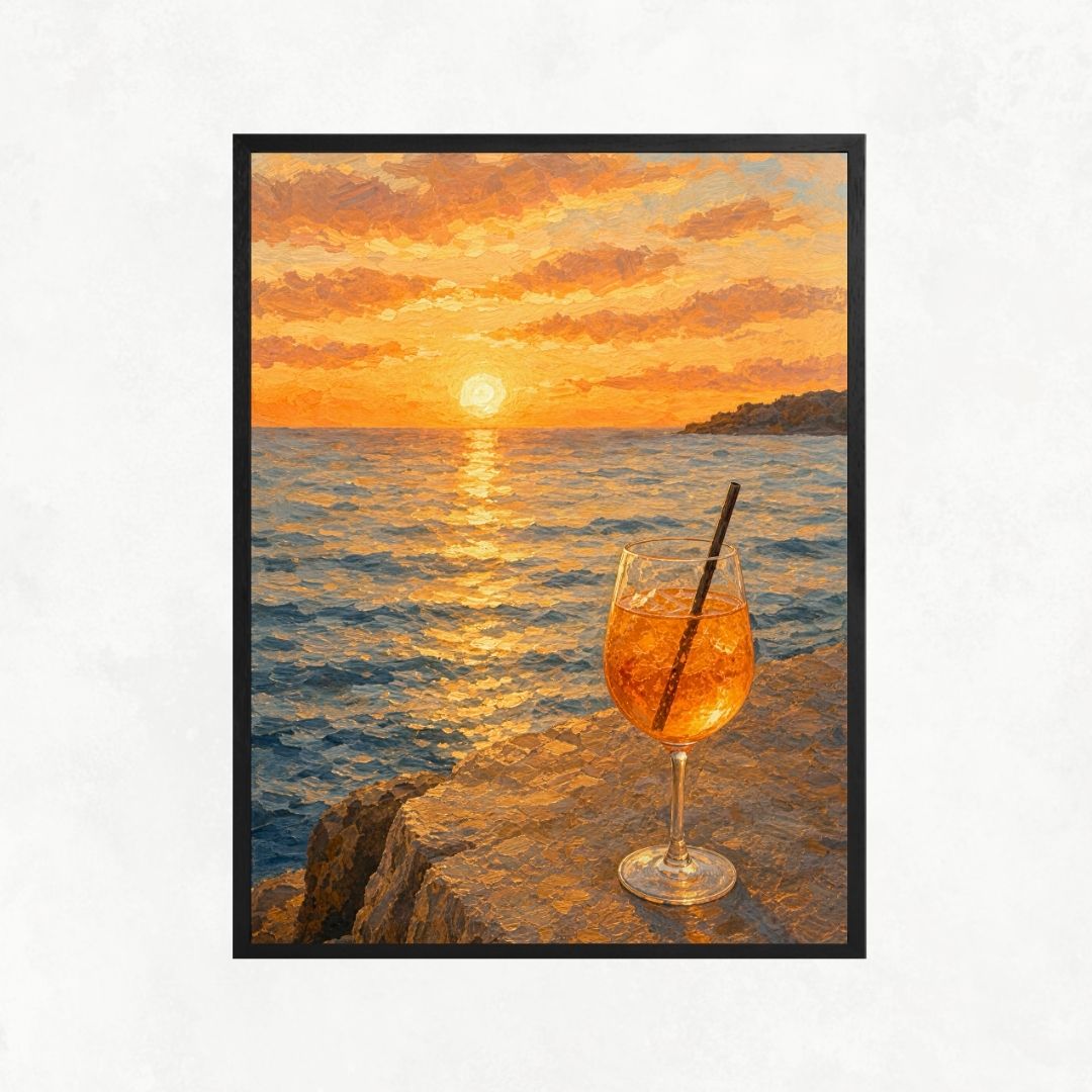 Drink at Sunset