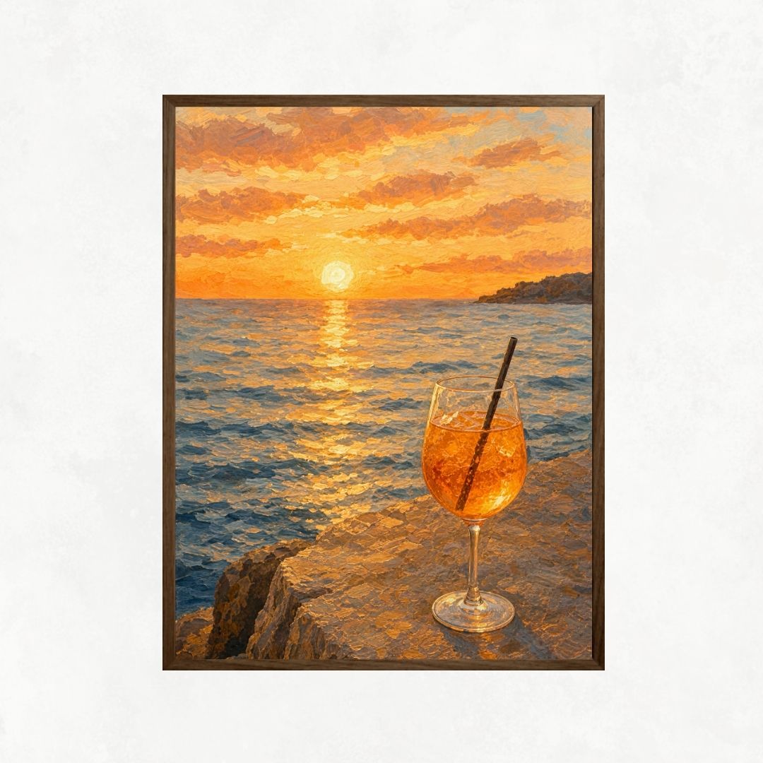 Drink at Sunset