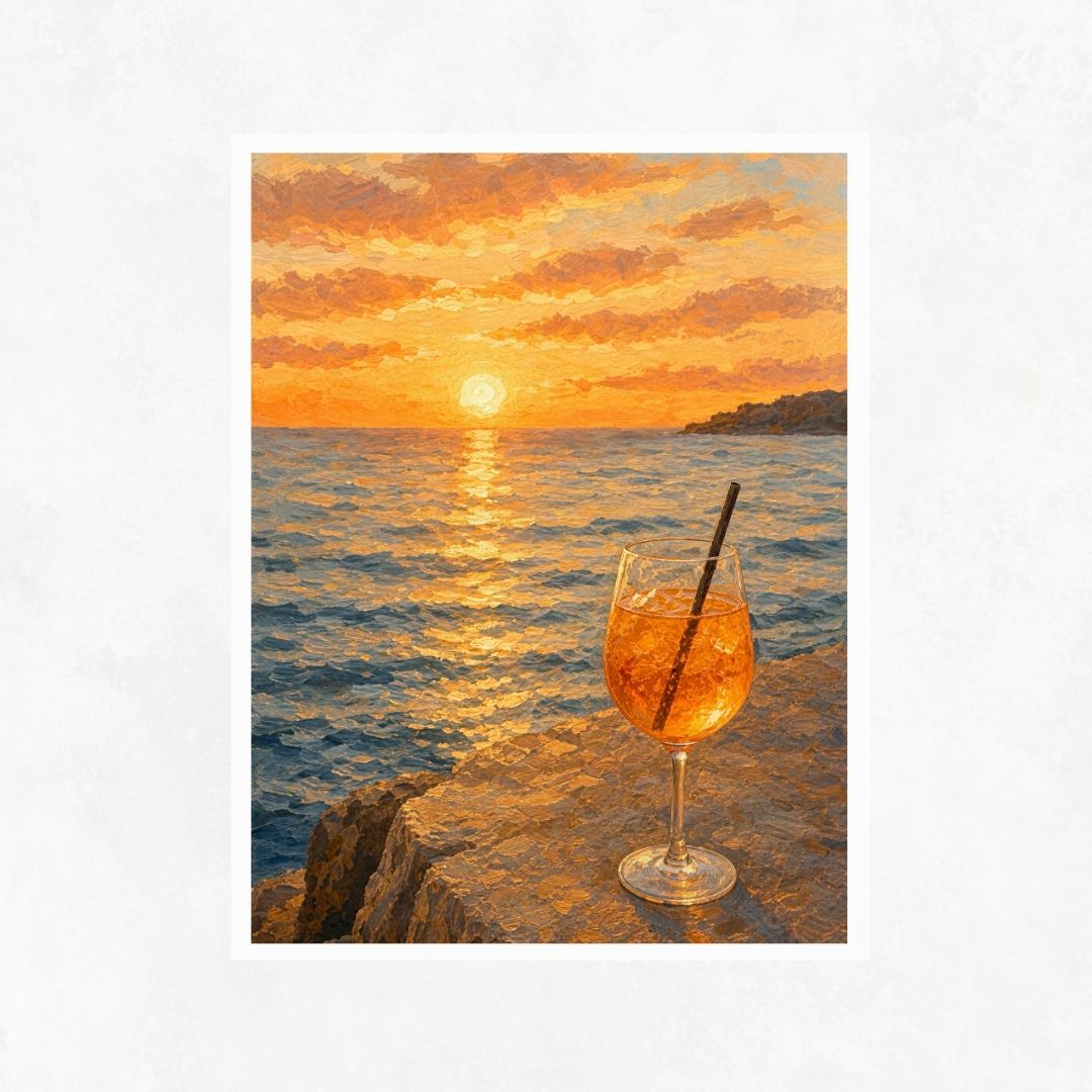 Drink at Sunset