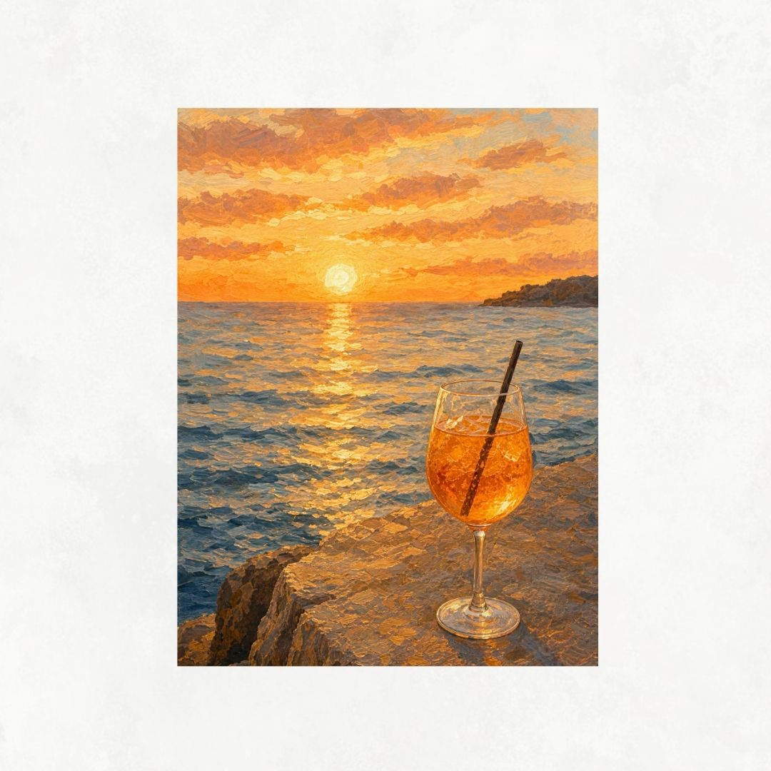 Drink at Sunset