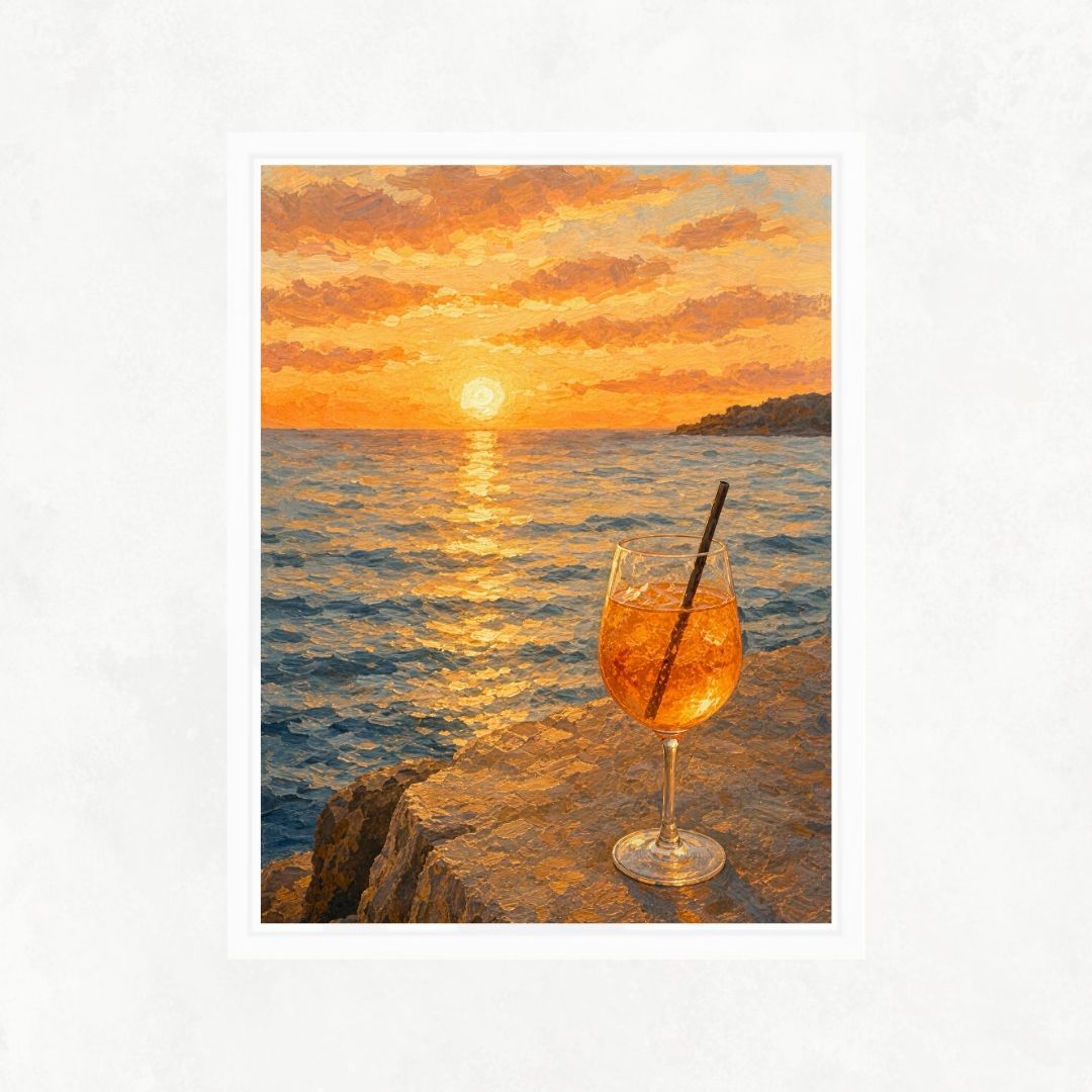 Drink at Sunset