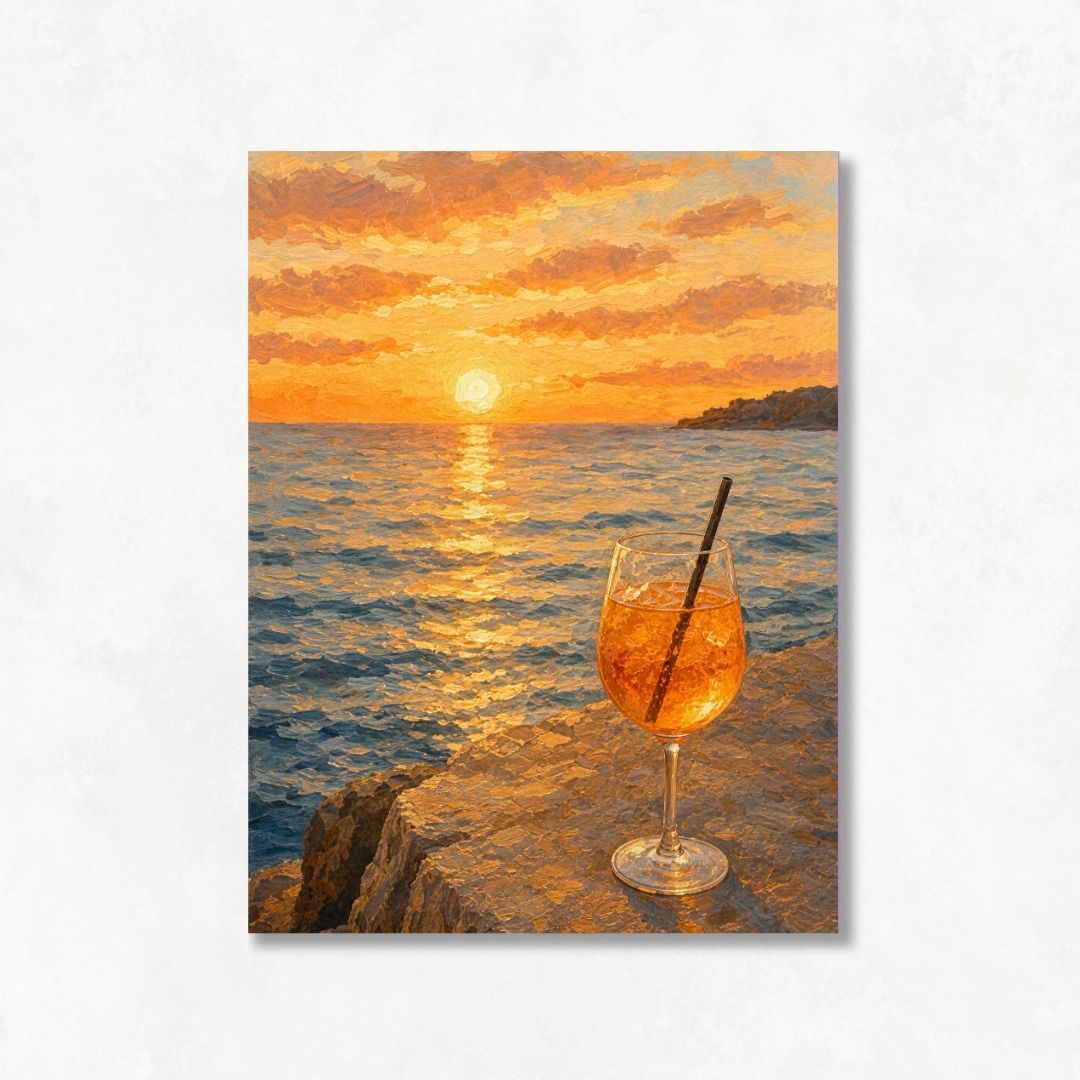 Drink at Sunset