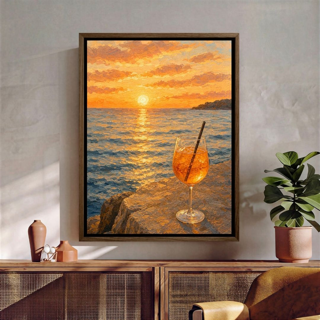 Drink at Sunset
