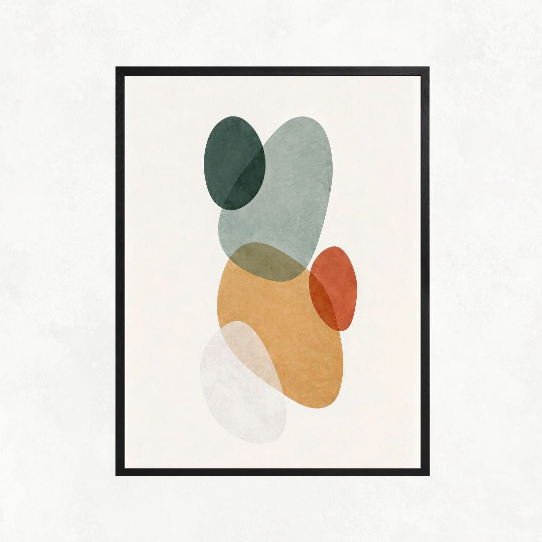 Abstract Soft Shapes No9