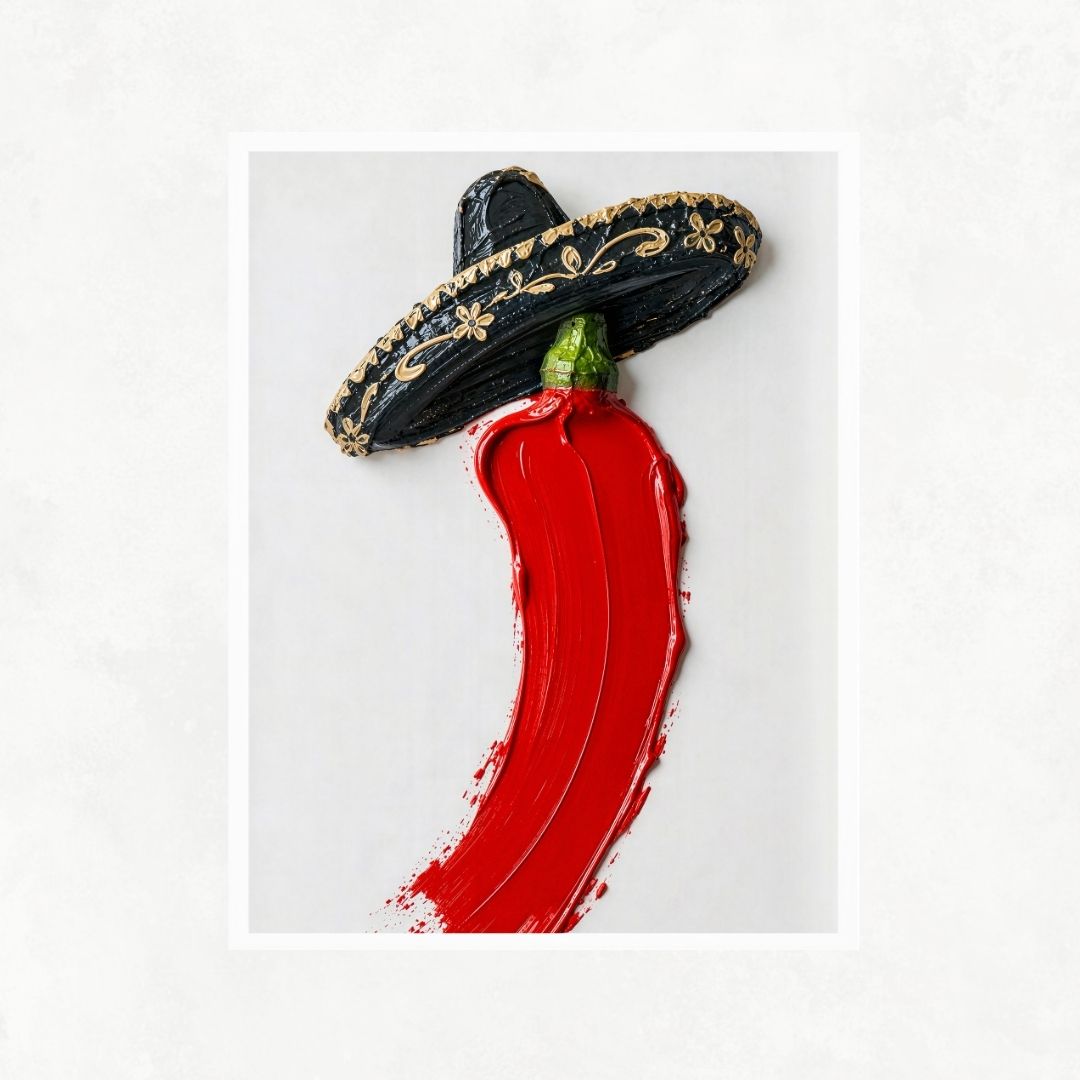 Chilli Mariachi Painting Style