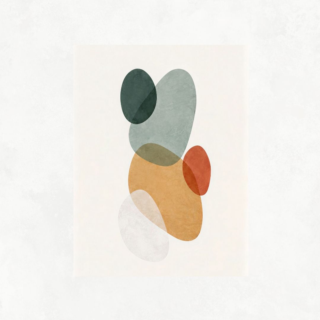 Abstract Soft Shapes No9