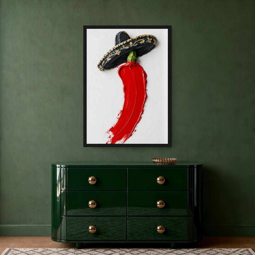 Chilli Mariachi Painting Style