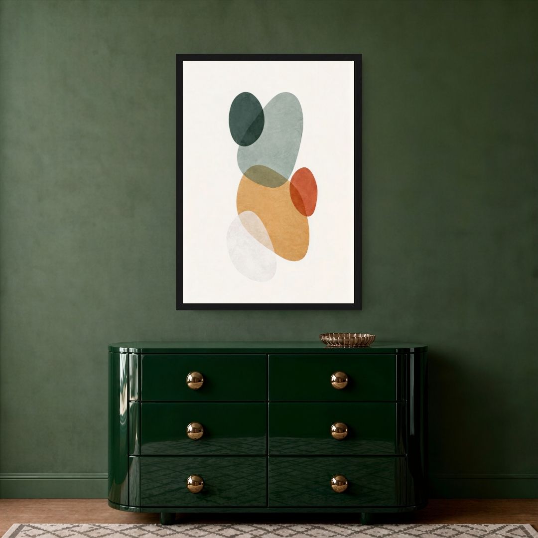 Abstract Soft Shapes No9