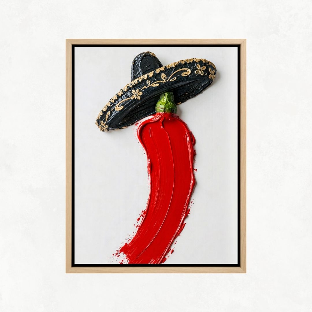 Chilli Mariachi Painting Style