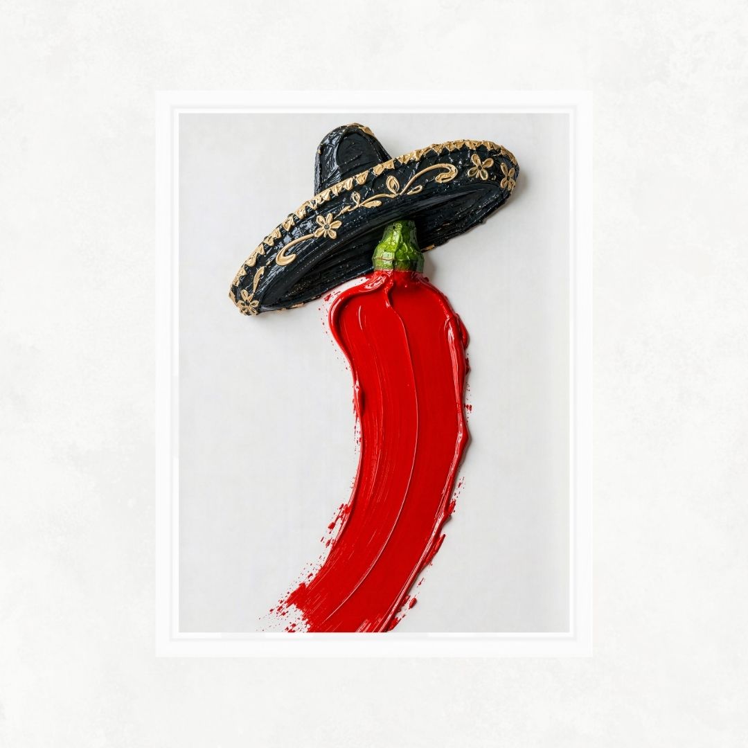 Chilli Mariachi Painting Style