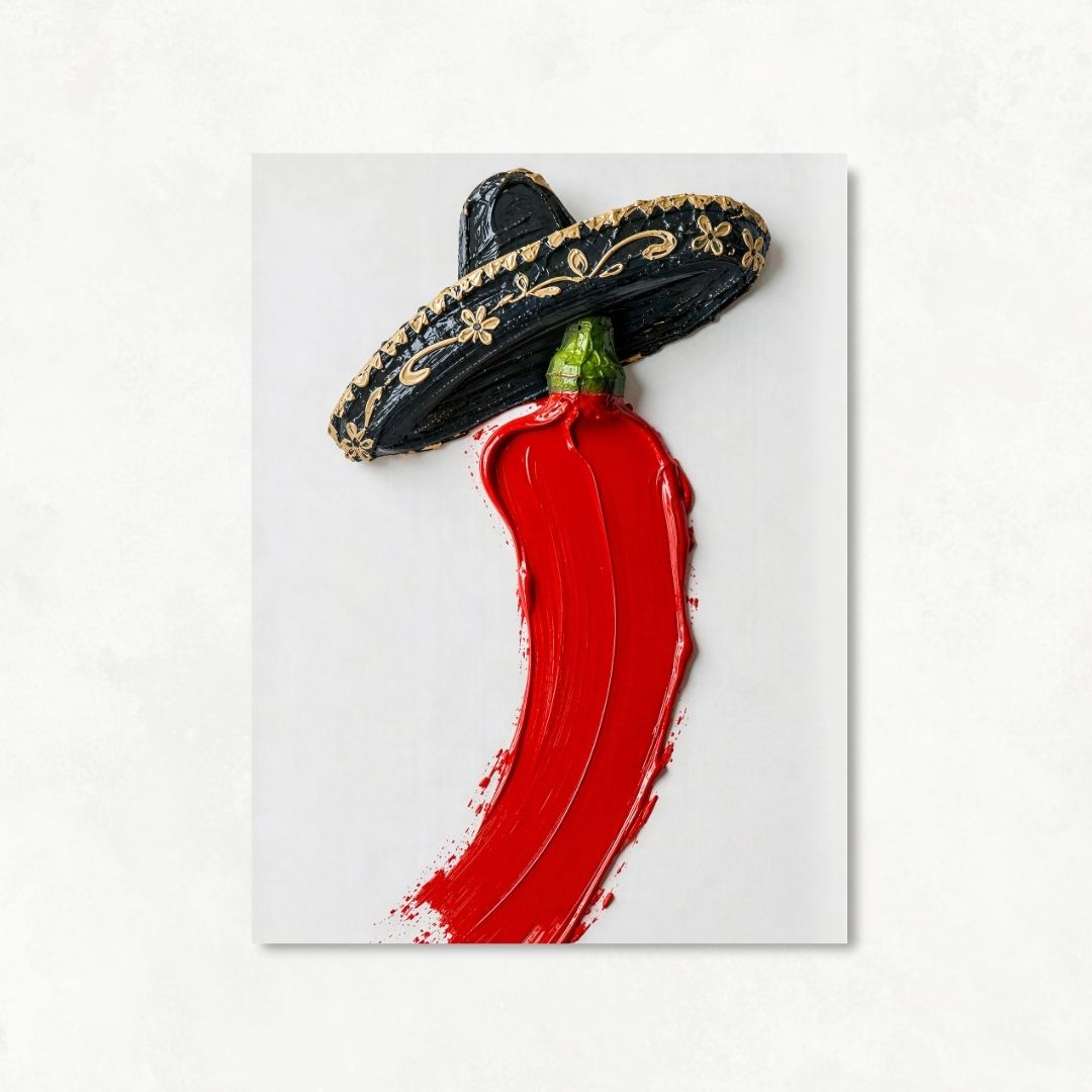 Chilli Mariachi Painting Style
