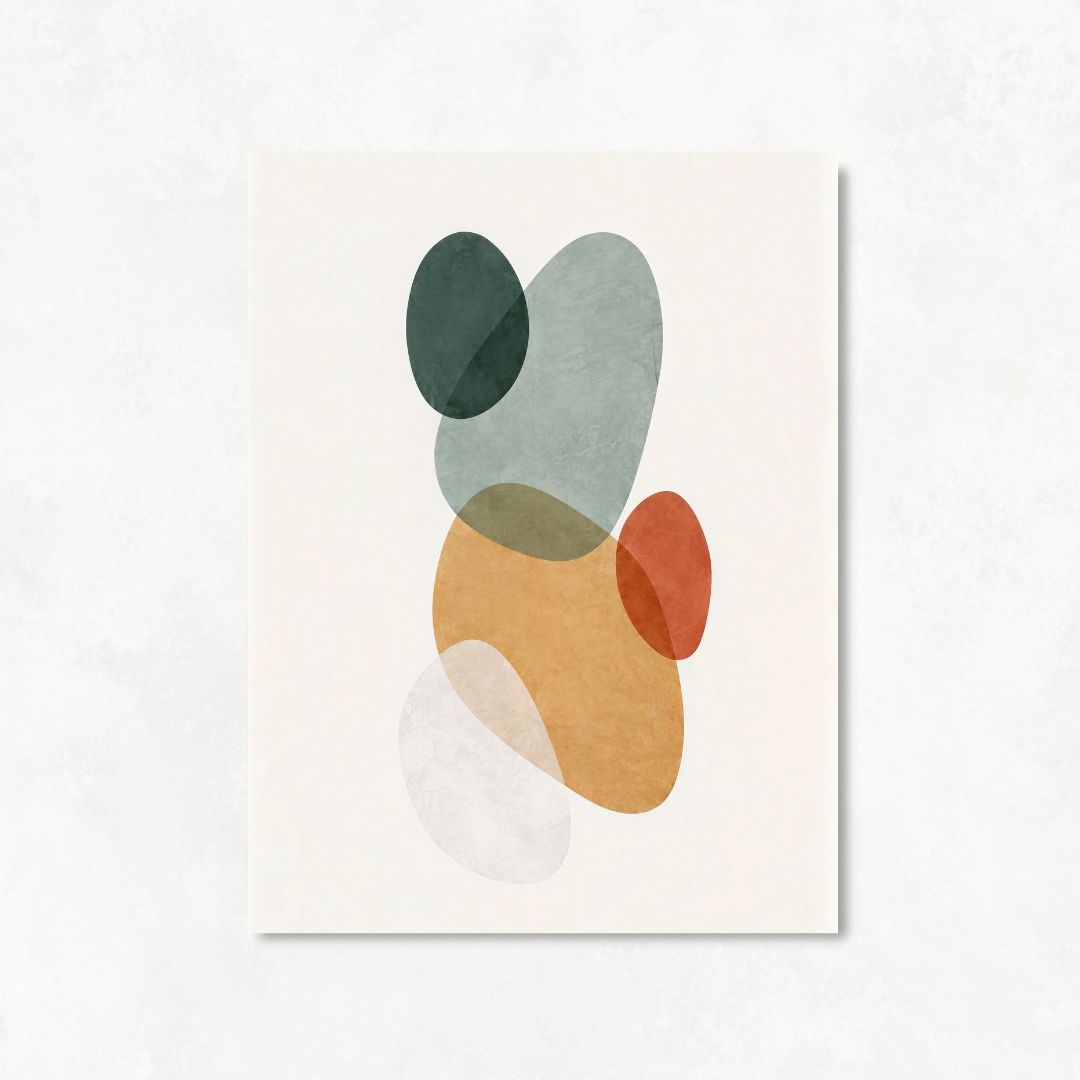 Abstract Soft Shapes No9