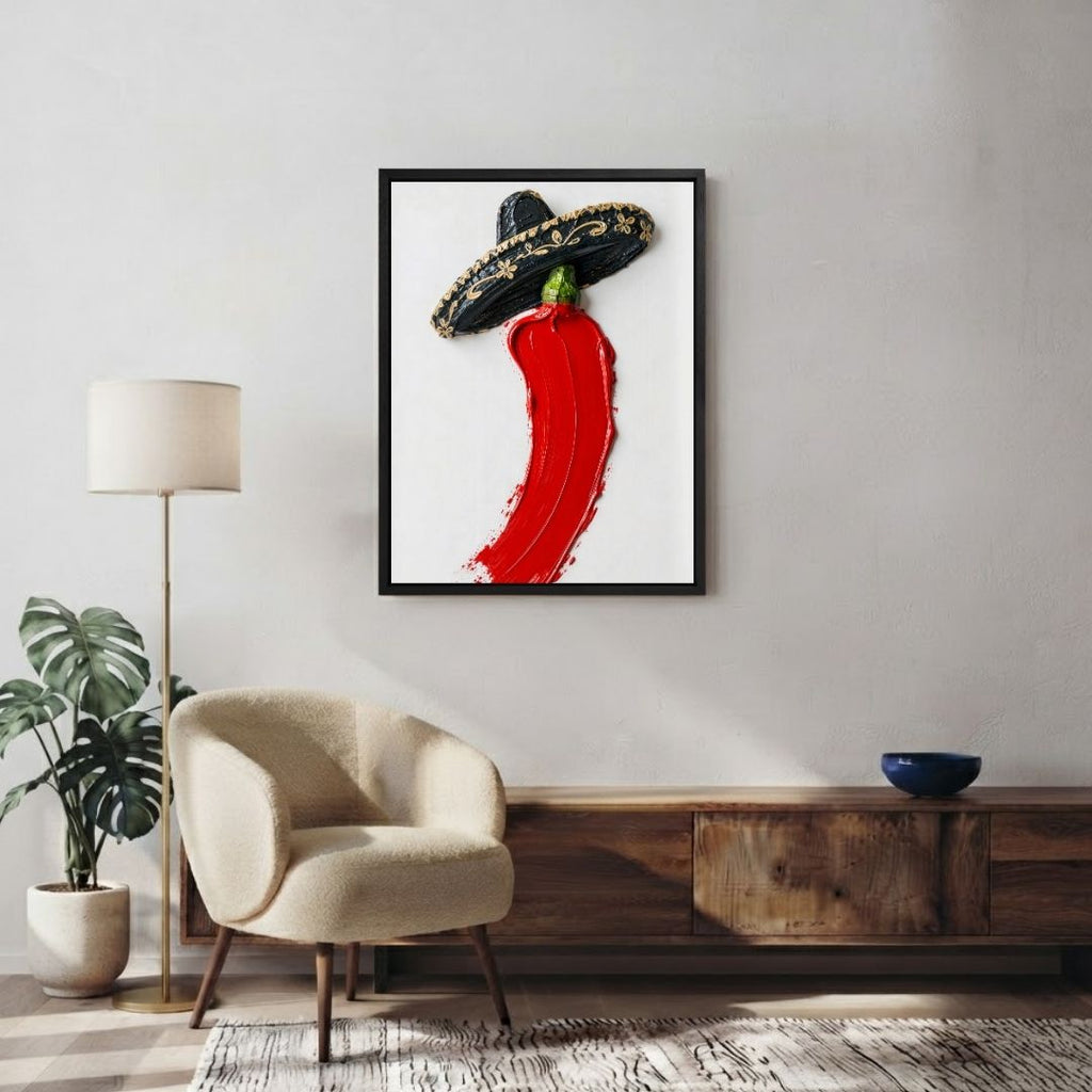 Chilli Mariachi Painting Style