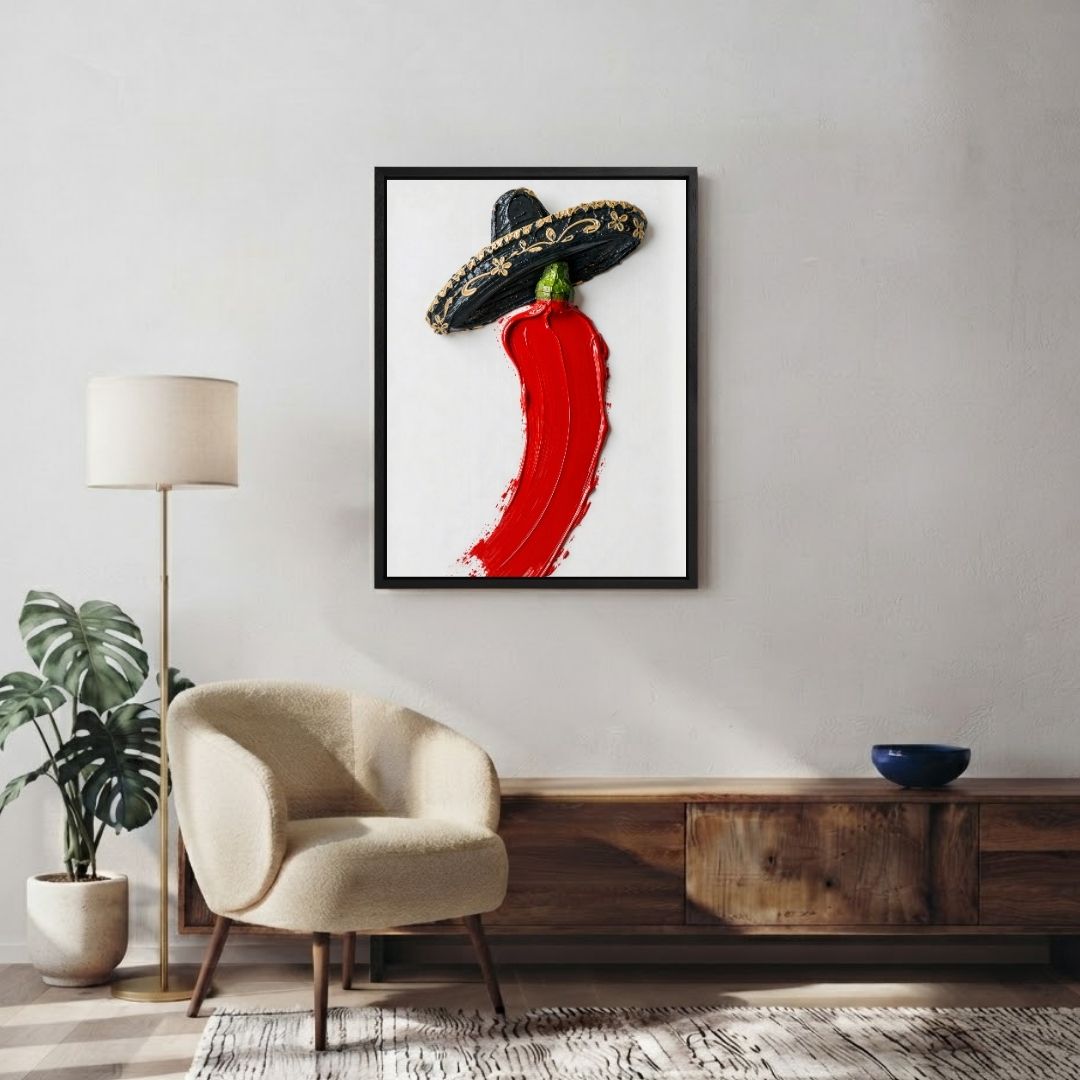 Chilli Mariachi Painting Style